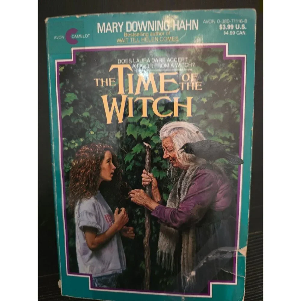 The Time of the Witch by Mary Downing Hahn Vintage paperback